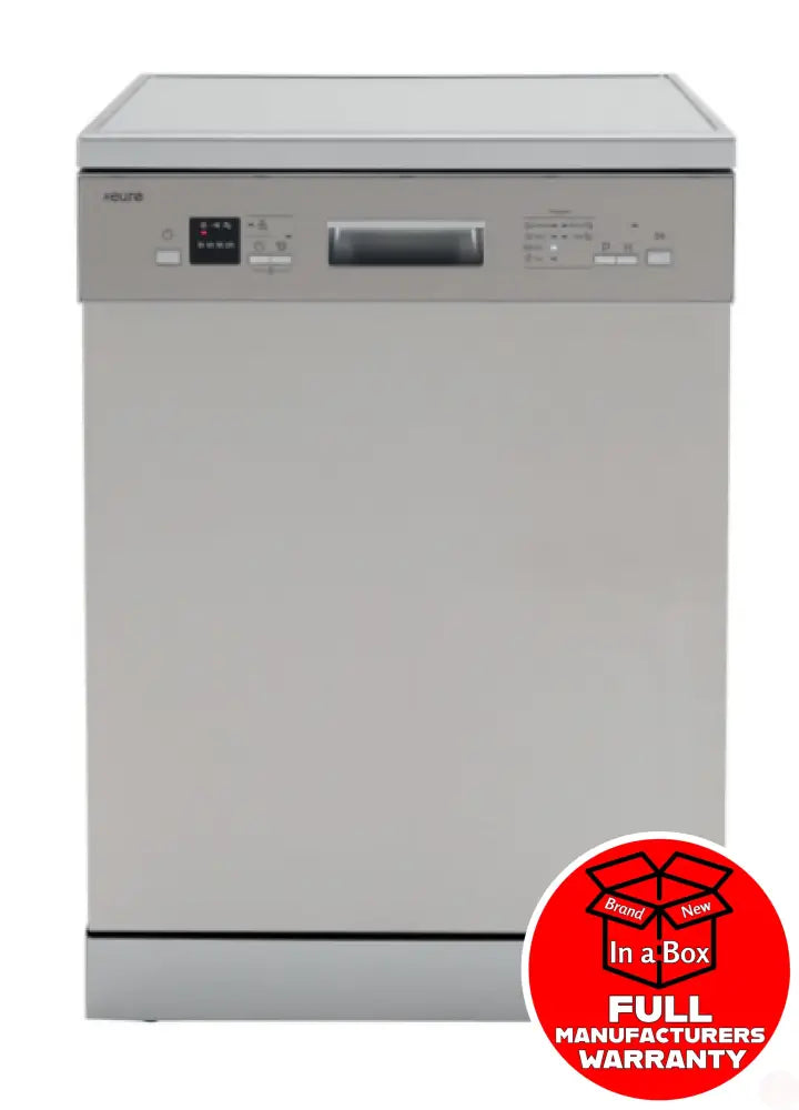 Euro Ed614Sx 60Cm Freestanding Dishwasher Stainless Steel