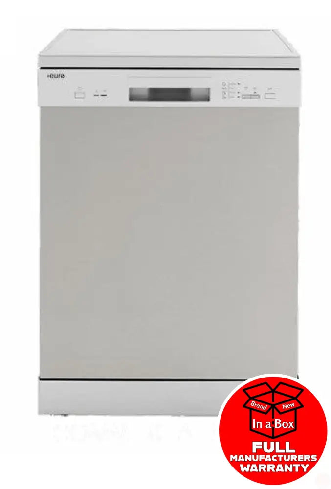 Euro Edv604Ss 60Cm Freestanding S/Steel Dishwasher