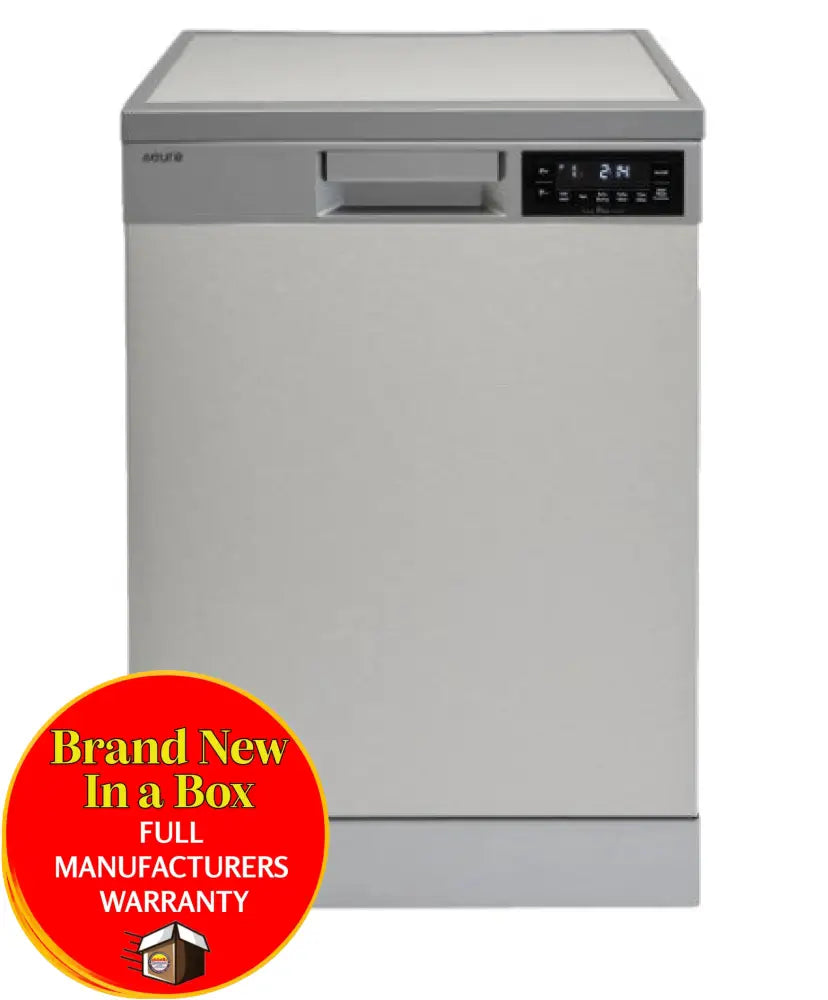 Euro Eed614Tx 60Cm S/Steel Freestanding 14 Place Dishwasher *