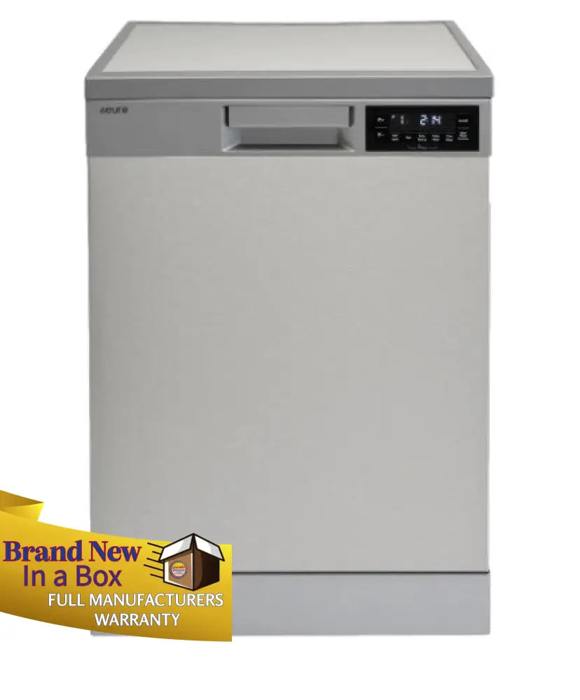 Euro Eed614Tx 60Cm S/Steel Freestanding 14 Place Dishwasher *