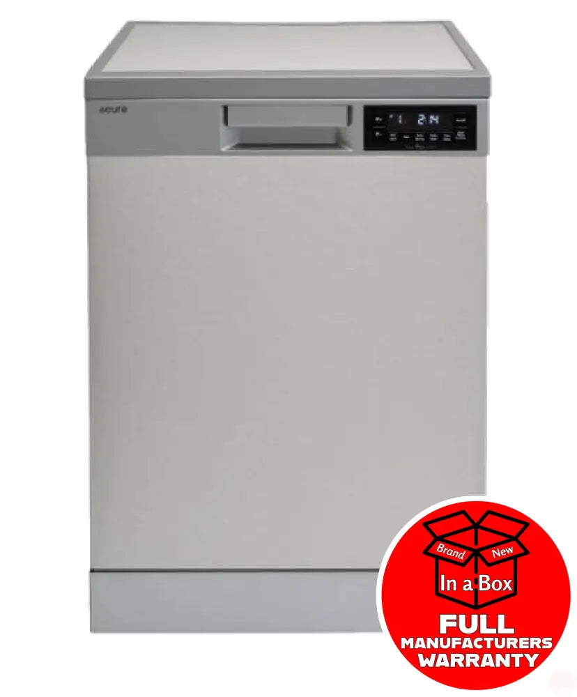 Euro Eed614Tx 60Cm S/Steel Freestanding 14 Place Dishwasher *