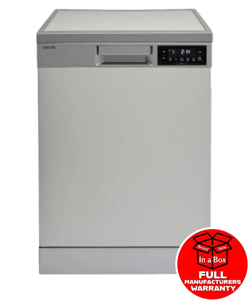 Euro Eed614Tx 60Cm S/Steel Freestanding 14 Place Dishwasher *