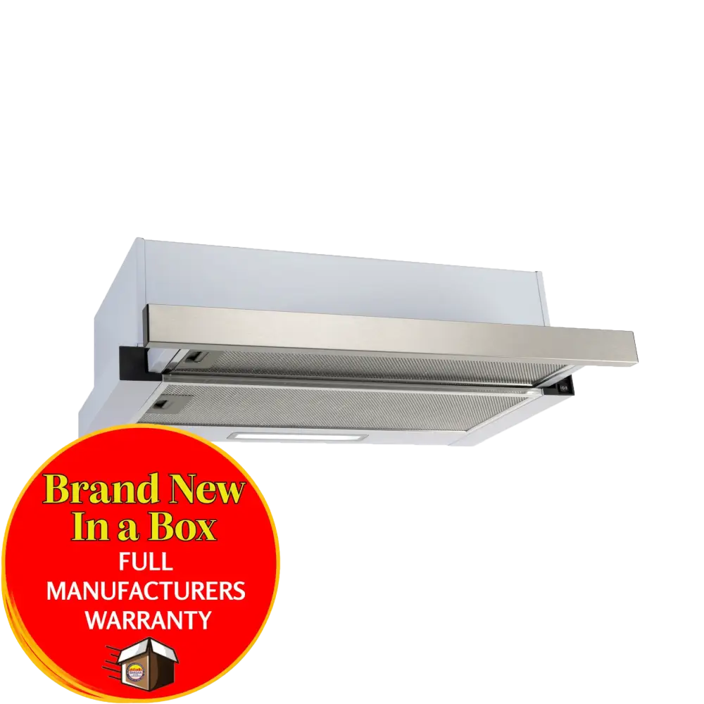 Euro Es602Ss2 60Cm Slide Out Rangehood