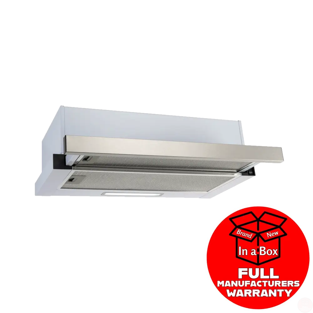 Euro Es602Ss2 60Cm Slide Out Rangehood