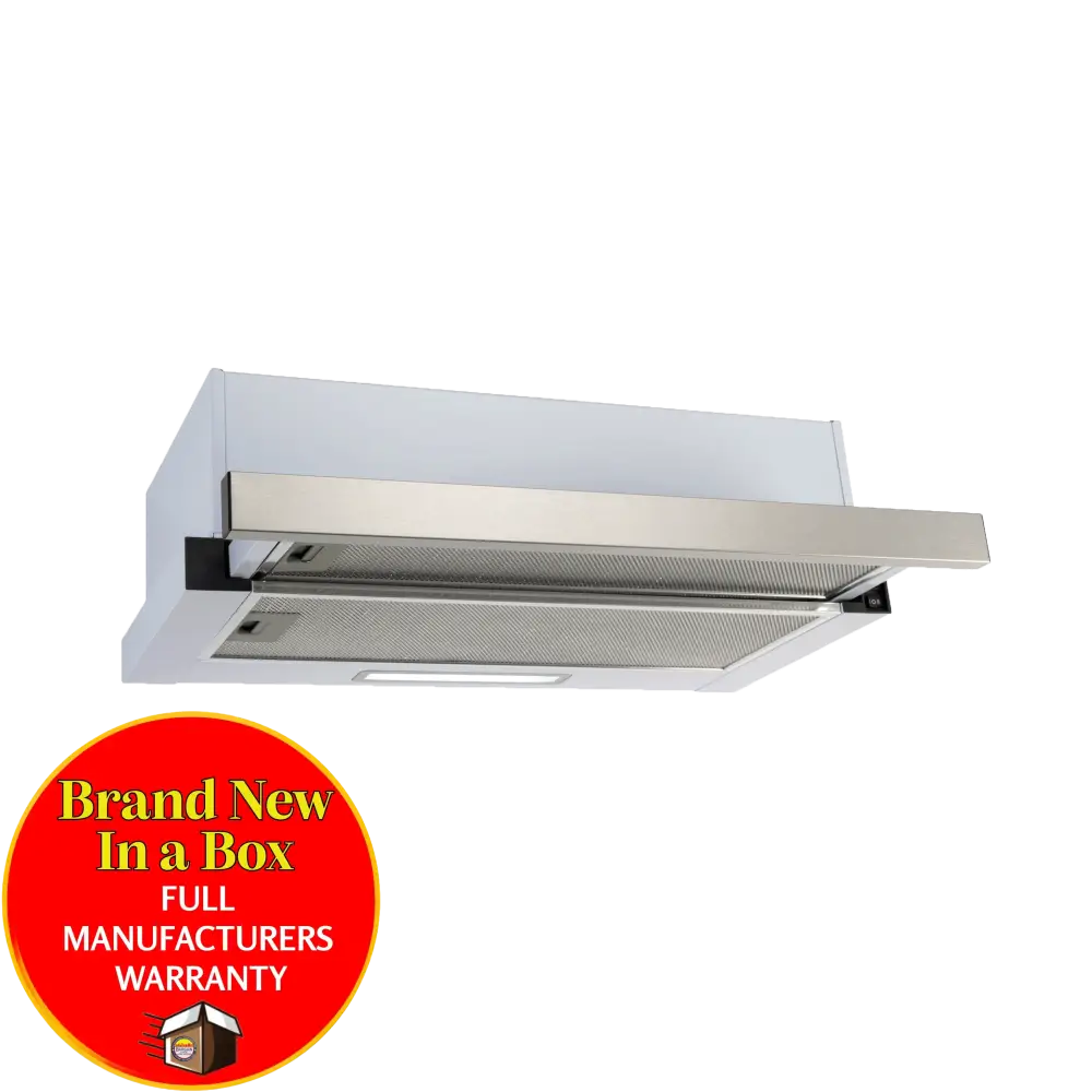 Euro Es602Ss2 60Cm Slide Out Rangehood