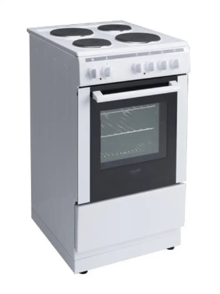 Euro Ev500Ewh 50Cm Electric Freestanding Oven Upright