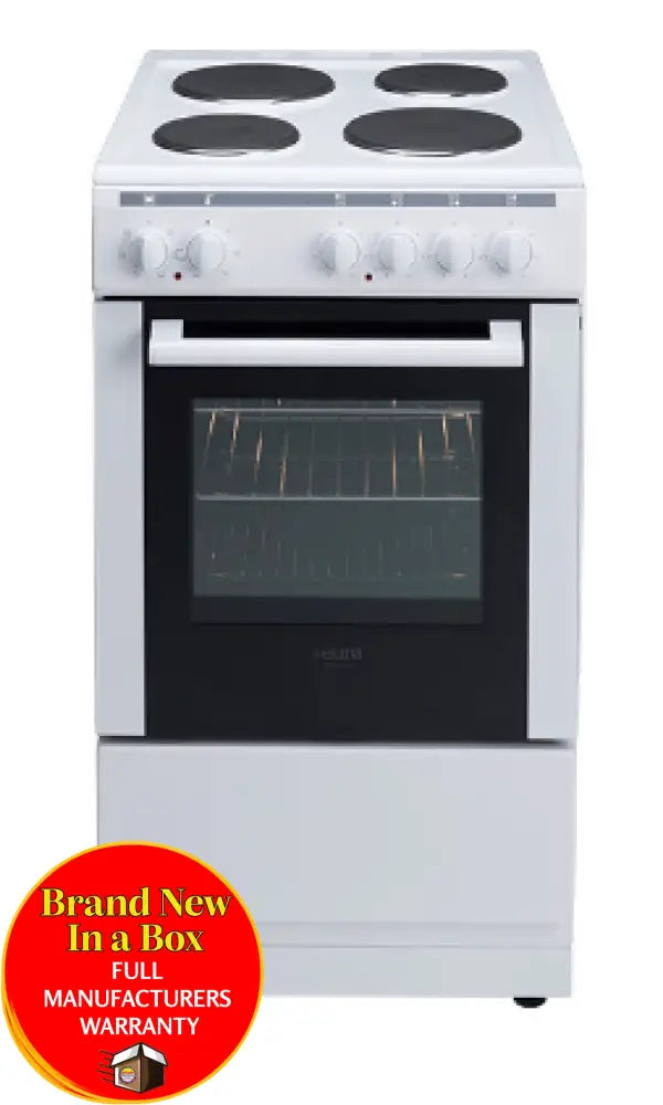 Euro Ev500Ewh 50Cm Electric Freestanding Oven Upright