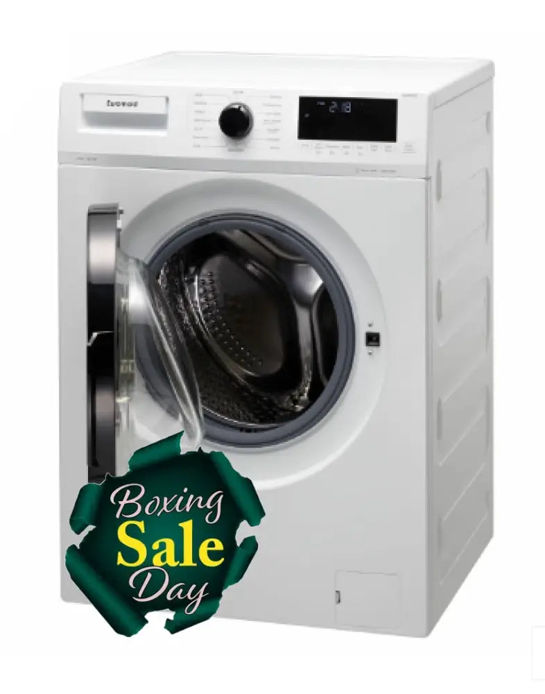 Euromaid Eflp1000W 10Kg Front Loader Washing Machine White