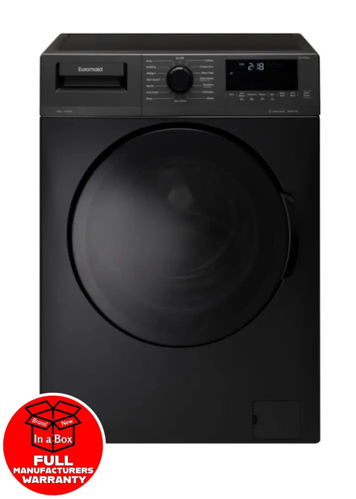 Euromaid EFLP850G 8.5kg Front Load Washing Machine Dark Grey Washing Machine