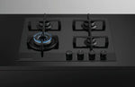 Fisher & Paykel Cg604Dlpgb4 81987 60Cm Gas On Glass Cooktop Lpg