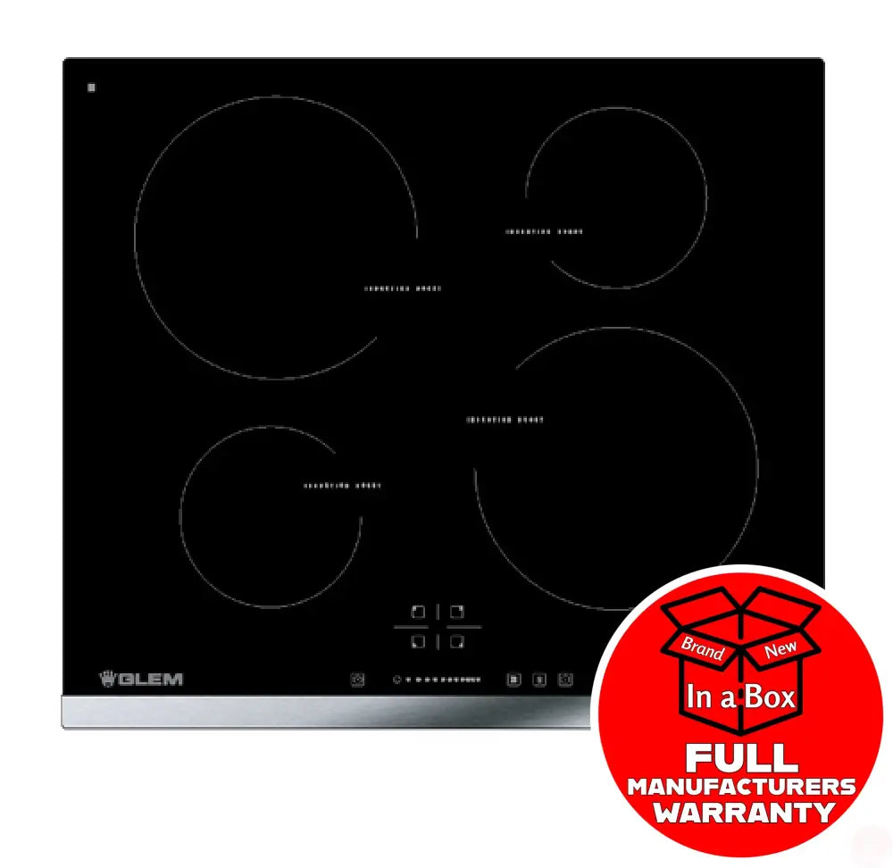 Glem Glind64B 60Cm Induction Cooktop