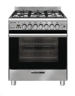 Glem Gb765Dop 70Cm Stainless Steel Gas Bi Energy Cooker Upright