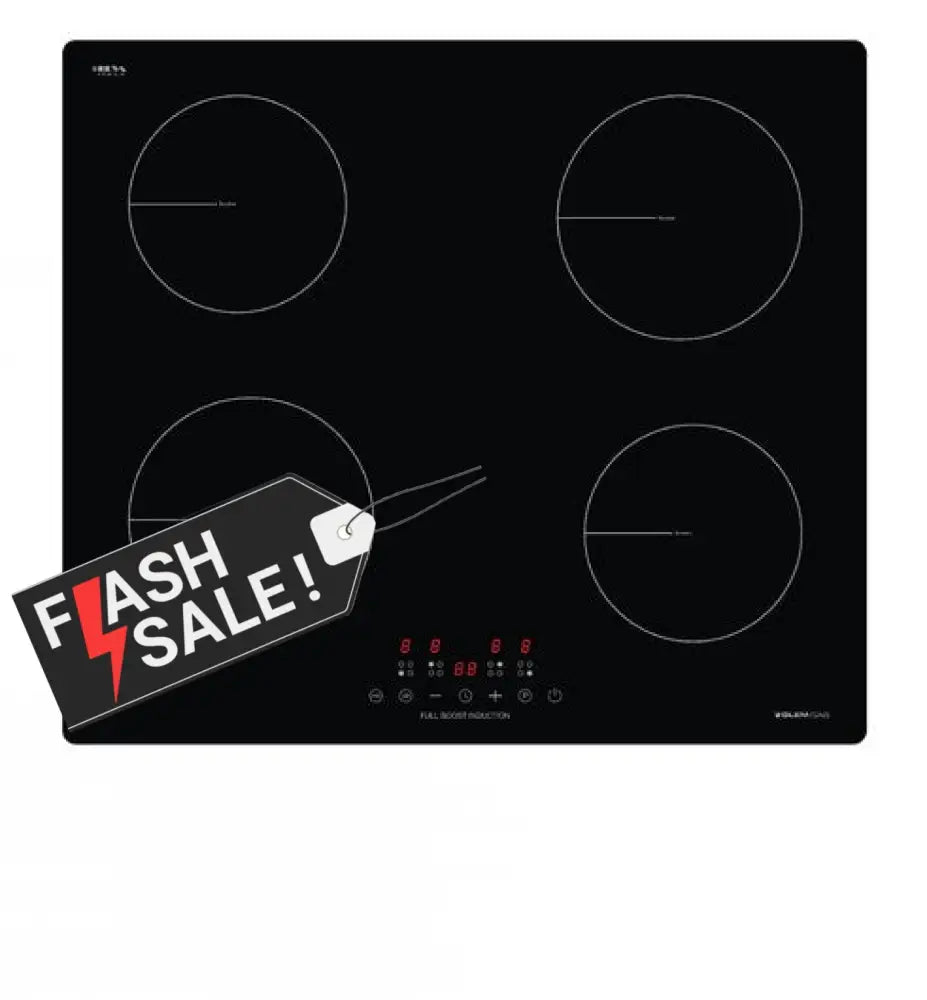 Glindbg Glem 60Cm 4 Zone Induction Cooktop With Full Boost Function *