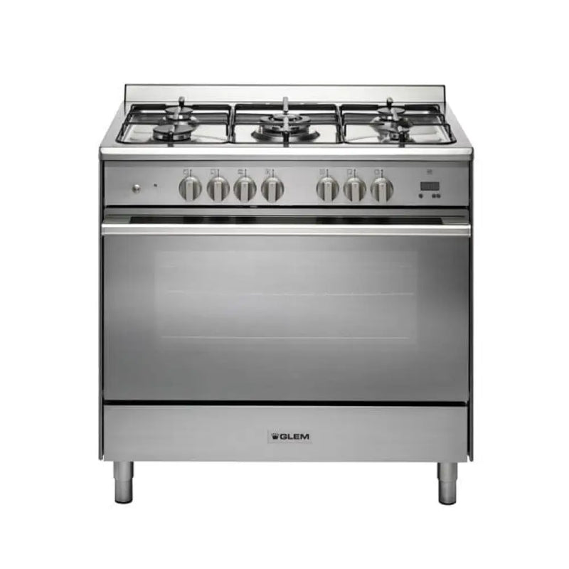 Glem Un965Ei 90Cm Dual Fuel Cooker Upright