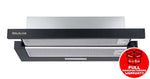 Goldline Btel06-Bl 60Cm Telescopic Rangehood - Black