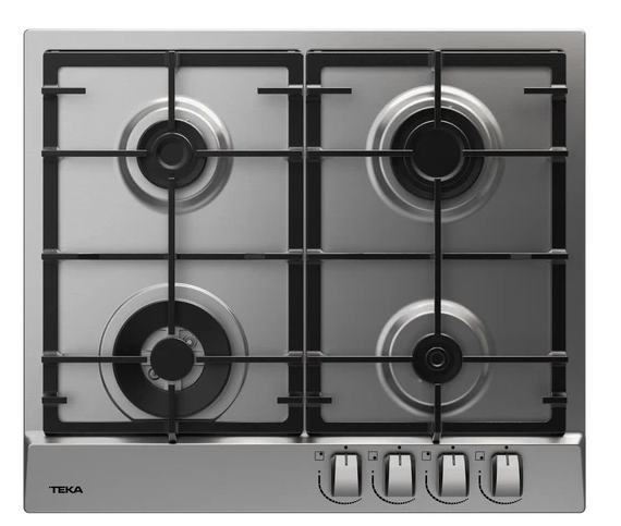 Teka GSC64320SBNIX 60cm Gas Cooktop with Wok Burner