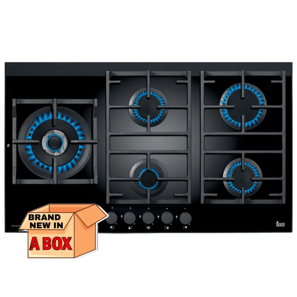 Teka Cgwlux905 90Cm Natural Gas On Glass Cooktop
