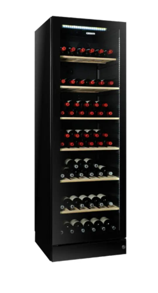 Vintec V190Sg2E-Bklh 170 Bottle Multi Zone Wine Cabinet Left Hand Fridge