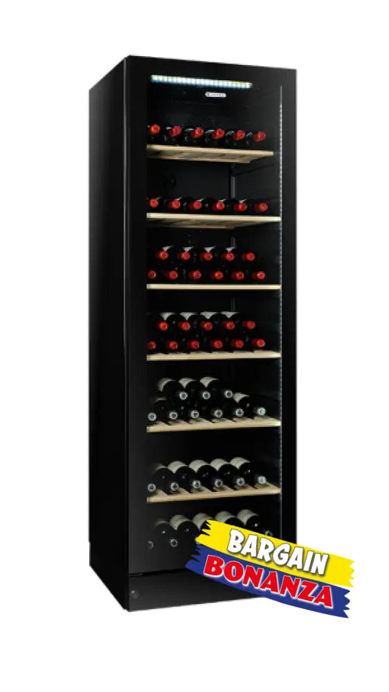 Vintec V190Sg2E-Bkrh 170 Bottle Multi Zone Wine Cabinet Right Hand Fridge