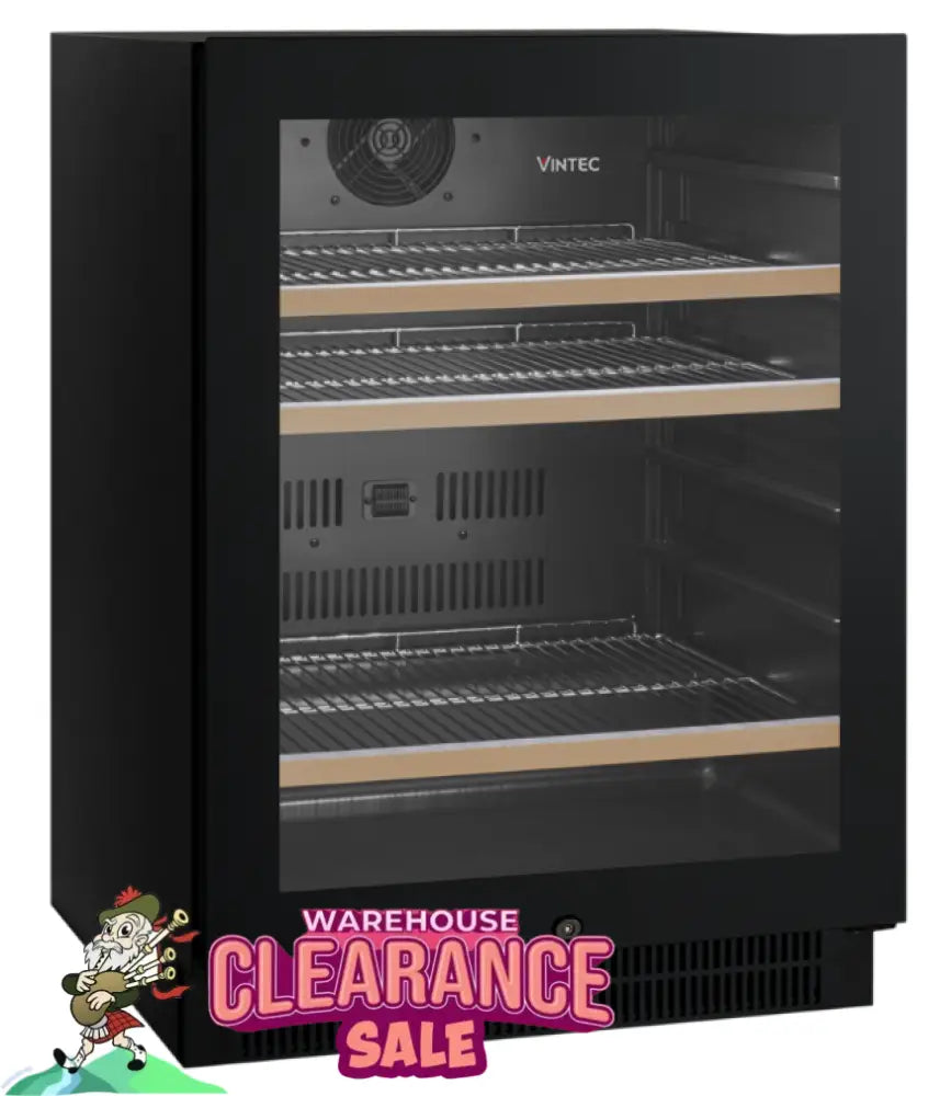 Vintec Vbs050Sbb-X 100 Bottle Beverage Centre Fridge