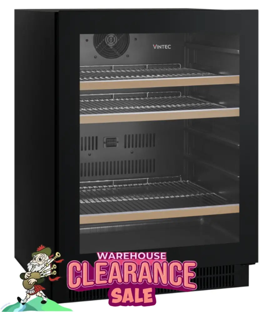 Vintec Vbs050Sbb-X 100 Bottle Beverage Centre Fridge