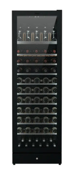 Vintec VWM198PBA-L Premium 126 Bottle Left Hinge Multi-Temp Wine Cellar Fridge