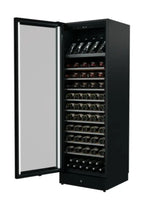Vintec VWM198PBA-L Premium 126 Bottle Left Hinge Multi-Temp Wine Cellar Fridge