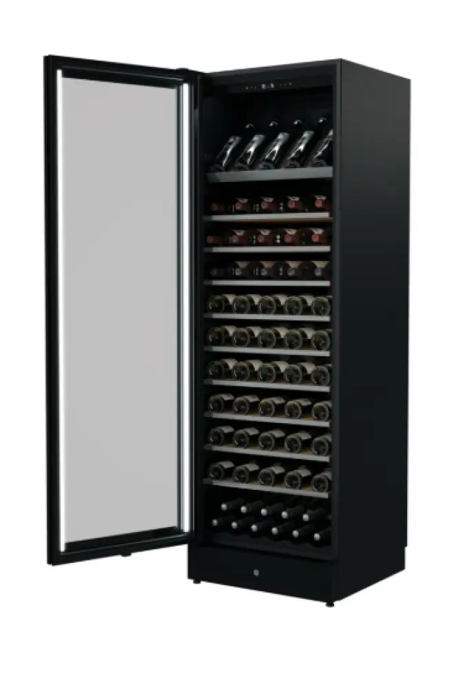 Vintec VWM198PBA-L Premium 126 Bottle Left Hinge Multi-Temp Wine Cellar Fridge