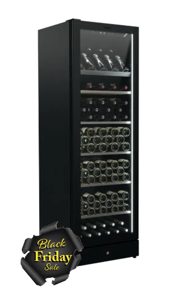 Vintec Vwm198Sba-L 198 Bottle Wine Storage Cabinet Left Hand Fridge