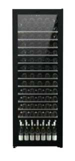 VINTEC VWM306PBA-R PREMIUM 180 Bottle Wine Cabinet with Telescopic Shelves Right Hand Fridge