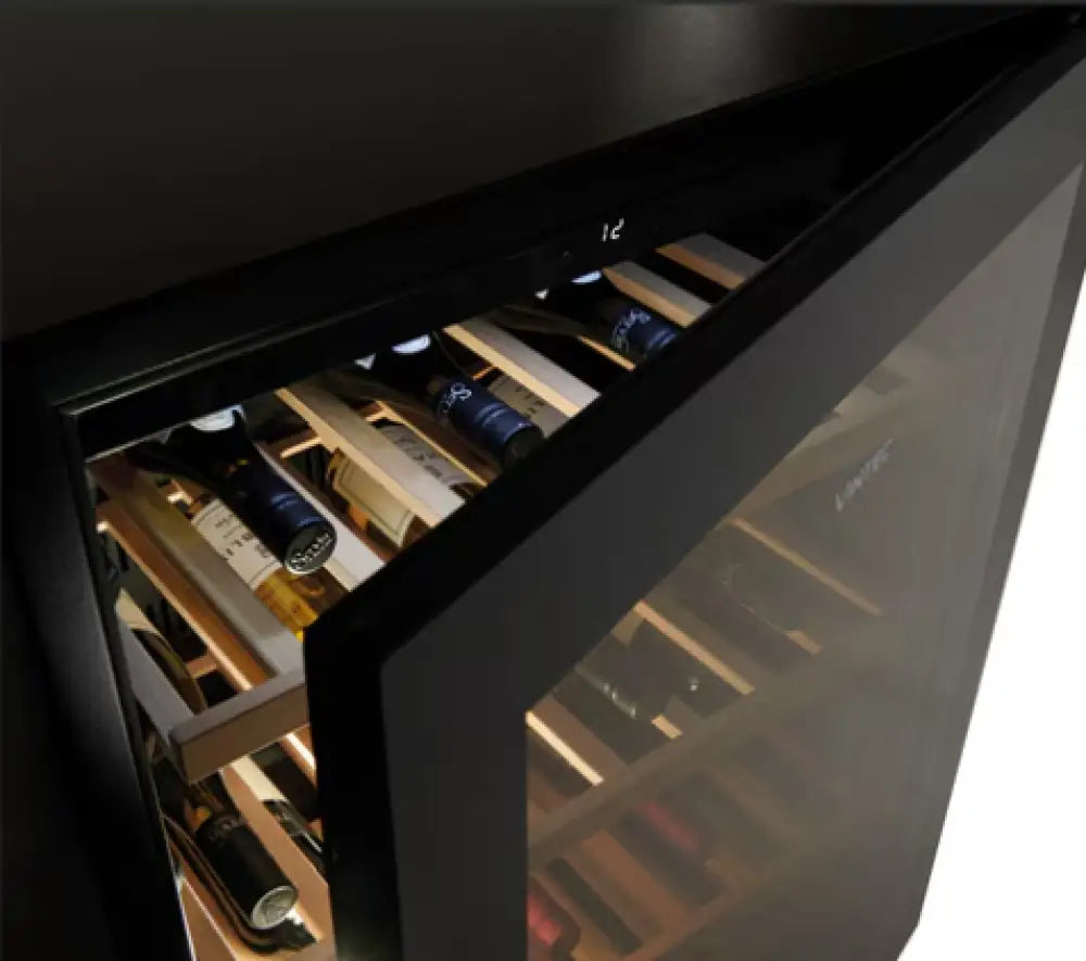 Vintec Vws050Sbb - X 50 Bottle Wine Cabinet Black Glass Fridge