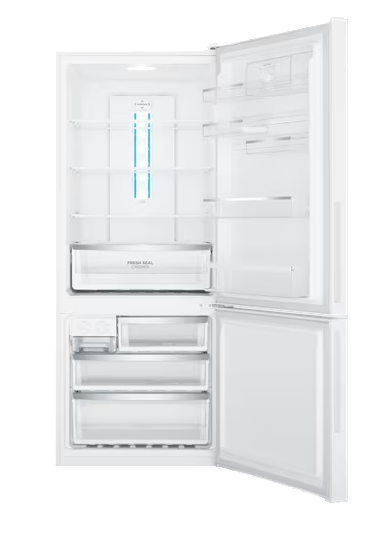 Westinghouse WBE4302WC Right Open 425L Bottom Freezer Refrigerator