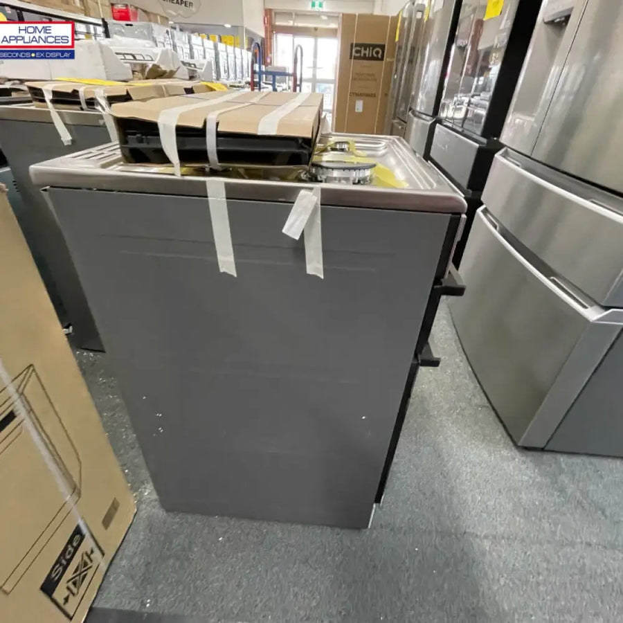 Westinghouse Wfe512Sc 54Cm Dual Fuel Freestanding Cooker With Separate Grill Stainless Steel Upright