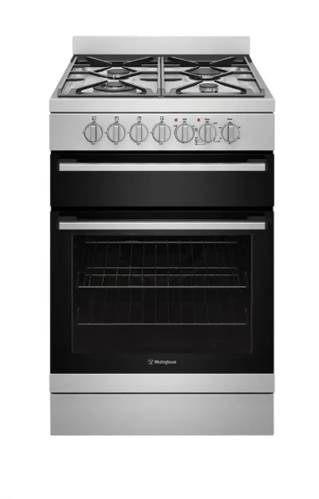 Westinghouse Wfe612Sc 60Cm Freestanding Electric Oven With Gas Hob Upright