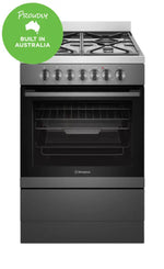 Westinghouse Wfe616Dsc 60Cm Dual Fuel Freestanding Cooker With Airfry Dark Stainless Steel Upright