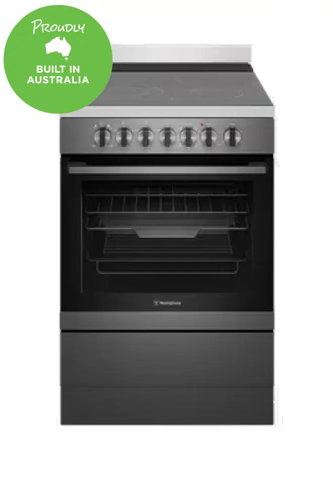 Westinghouse Wfe646Dsc 60Cm Electric Freestanding Cooker With Airfry Dark Stainless Upright