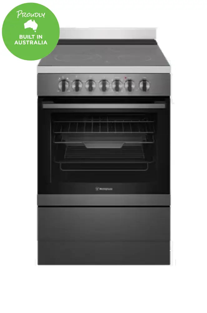 Westinghouse Wfe646Dsc 60Cm Electric Freestanding Cooker With Airfry Dark Stainless Upright