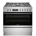 Westinghouse Wfe9515Sd -90Cm Dual Fuel Freestanding Cooker Stainless Steel Upright