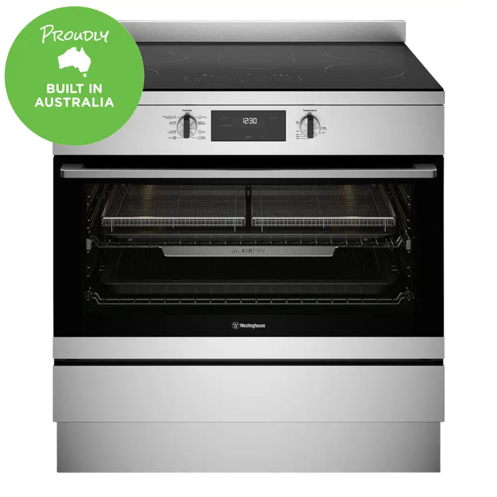 Westinghouse Wfe9546Sd - 90Cm Electric Freestanding Cooker With Air Fry Stainless Steel Oven