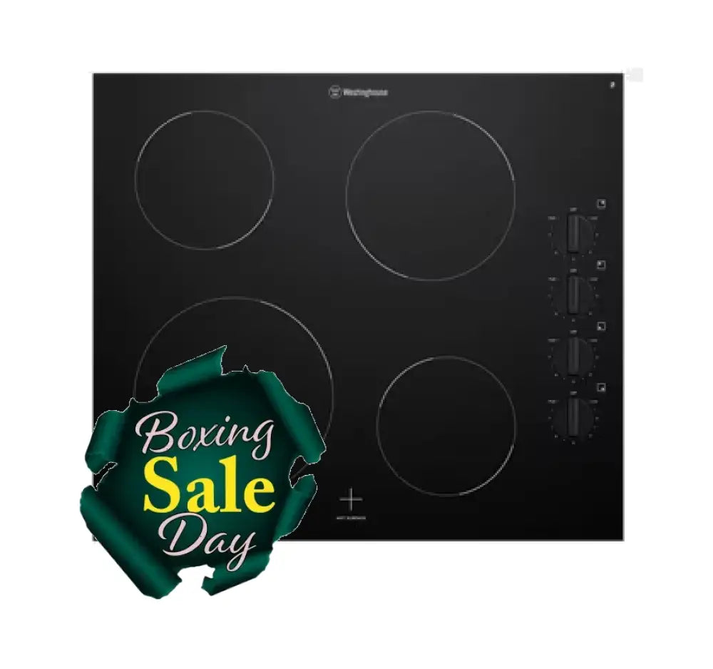 Westinghouse Whc642Bc 60Cm 4 Zone Ceramic Cooktop