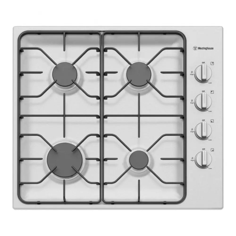 Westinghouse Whg640Sc 60Cm Stainless Steel Gas Cooktop
