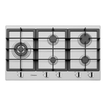 Westinghouse Whg954Sc 90Cm 5 Burner Stainless Steel Gas Cooktop Cooktop