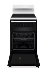 Westinghouse WLE642WCB 60cm Freestanding Oven with Separate Electric Grill and Ceramic Cooktop 4 Zone Upright