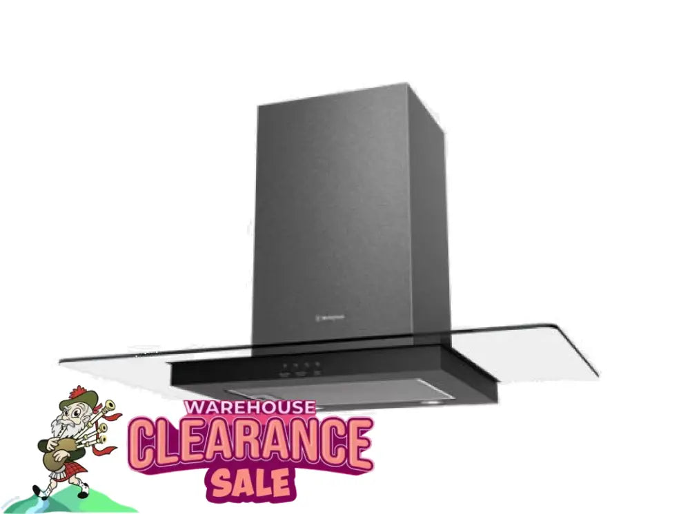 Westinghouse Wrcg914Bc 90Cm Canopy Rangehood Dark Stainless Steel