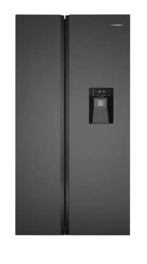 Westinghouse Wse6640Ba 619L Side By Refrigerator Black Fridge