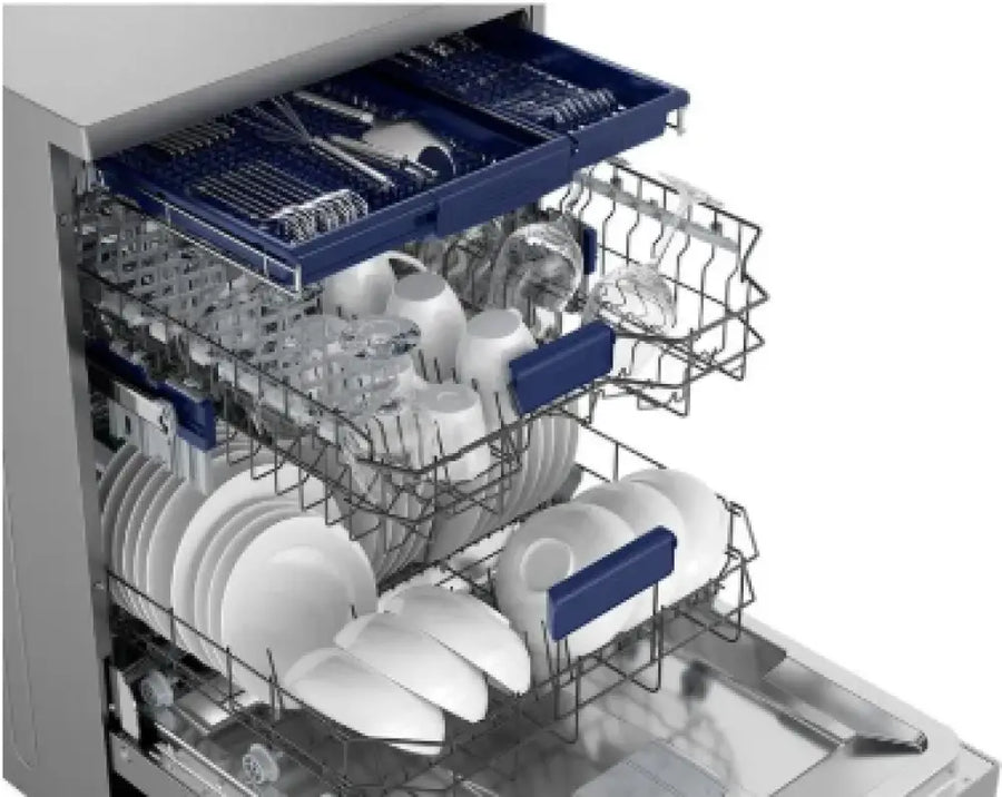 Westinghouse WSF6606XB 60cm Stainless Steel 15 Place Freestanding Dishwasher Dishwasher