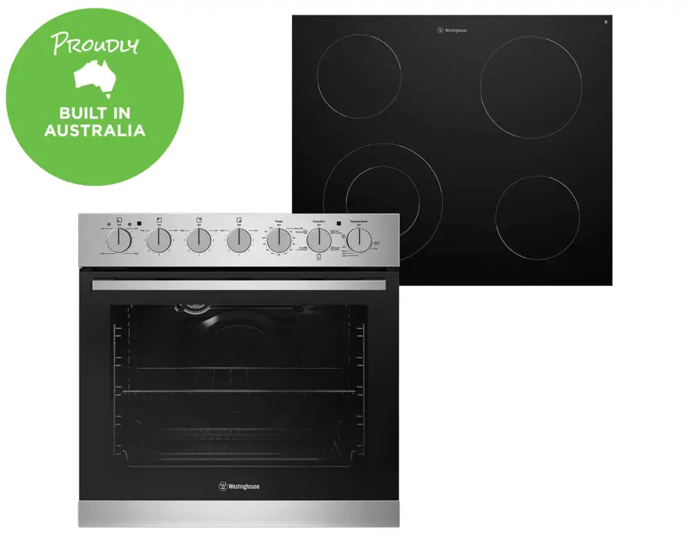 Westinghouse Wve645Sc 60Cm Electric Oven & Ceramic Cooktop