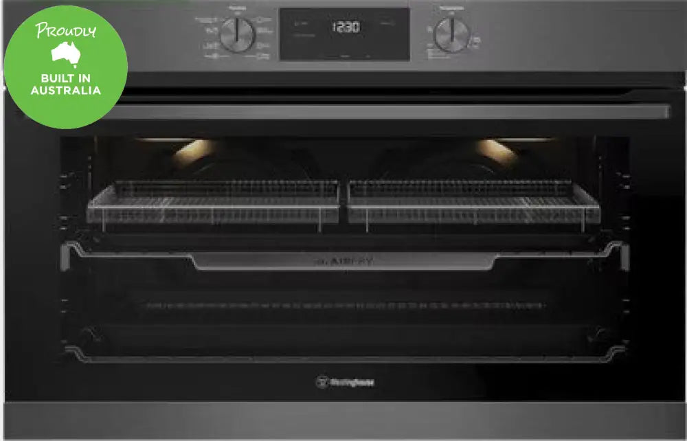Westinghouse Wve9516Dd -90Cm Multi-Function Oven With Airfry Dark Stainless Steel