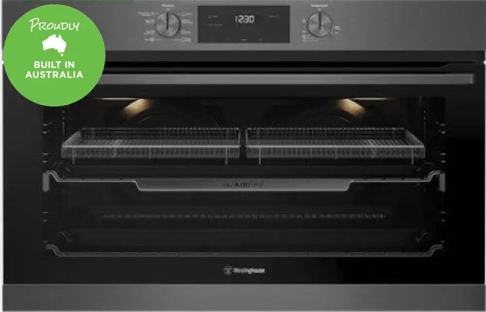 Westinghouse Wve9516Dd -90Cm Multi-Function Oven With Airfry Dark Stainless Steel