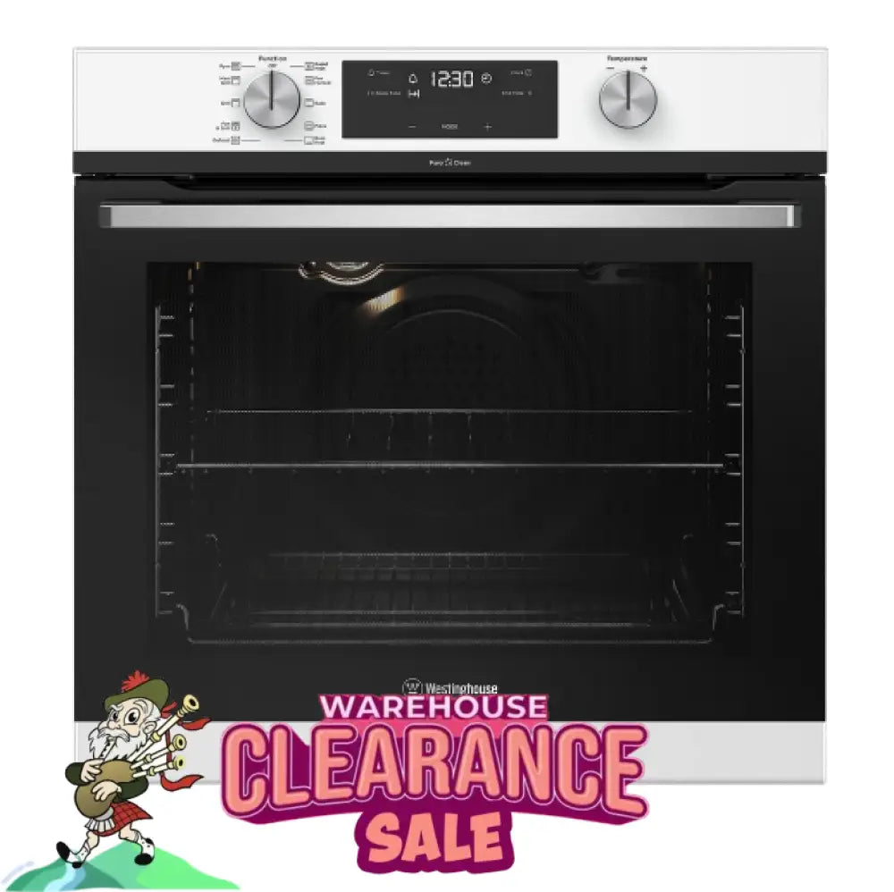 Westinghouse Wvep615Wc 60Cm Multi-Function 10 Pyrolytic Oven White